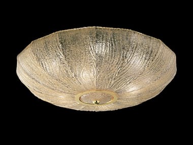 ROYAL - Venetian crystal ceiling lamp by Barovier&Toso