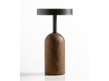 EKERO MOVE - LED walnut table lamp by Porada