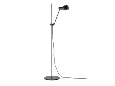 DOMO - Height-adjustable aluminium floor lamp by Karakter