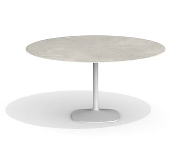 ELLIS - Round ceramic table by Desalto