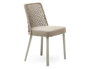 EMMA - Powder coated aluminium garden chair by Varaschin