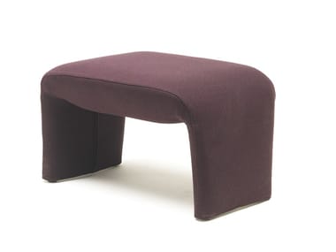 ERMES - Fabric footstool by Misuraemme