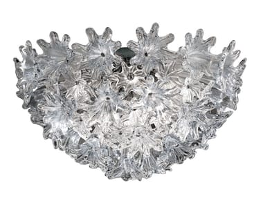 ESPRIT - Handmade blown glass ceiling light by Venini