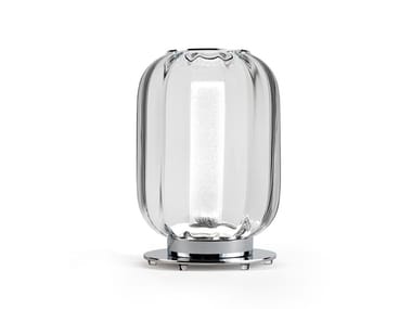 LANTERNA - LED glass table lamp by Reflex