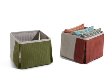 EVERYDAY LIFE BASKET OUTDOOR - Fabric storage box by DE PADOVA