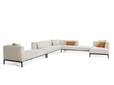 EVERYDAY LIFE MODULAR SOFA - Modular fabric sofa by DE PADOVA