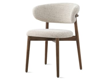 OLEANDRO - Upholstered open back fabric chair by Calligaris