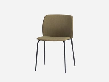 ARYN MAX - Stackable fabric chair by Inclass