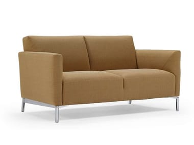 TRATTO - Upholstered 2 seater sofa by Natuzzi Italia