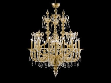 RIYADH - Venetian crystal chandelier by Barovier&Toso