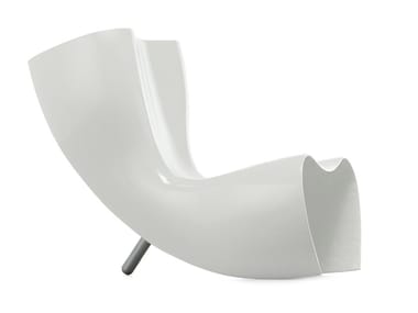 FELT CHAIR - Fiberglass armchair by Cappellini