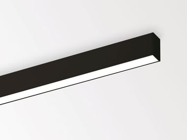 FEMTOLINE 35 FLUSH HE - Ceiling mounted aluminium linear lighting profile for LED modules by Delta Light