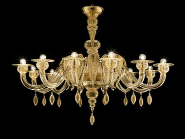 FEZ - Venetian crystal chandelier by Barovier&Toso
