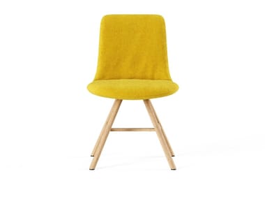 FIOR DI LOTO - Upholstered fabric chair by Frezza