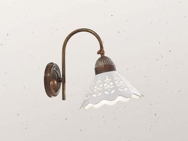 FIOR DI PIZZO 065.19 - LED adjustable ceramic wall lamp by Il Fanale