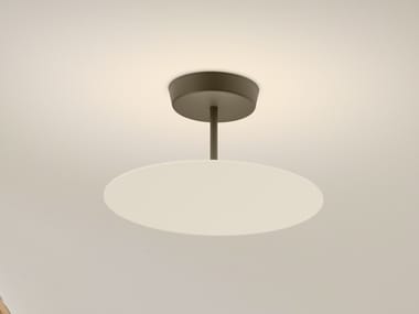 FLAT 5920 - LED metal ceiling lamp by Vibia