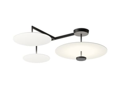 FLAT 5905 - LED metal ceiling lamp by Vibia