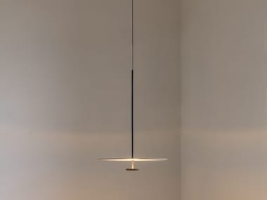 FLAT 5940 - LED metal pendant lamp by Vibia