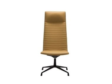 FLEX EXECUTIVE SI1840 - High-back swivel executive chair with 4-spoke base by Andreu World