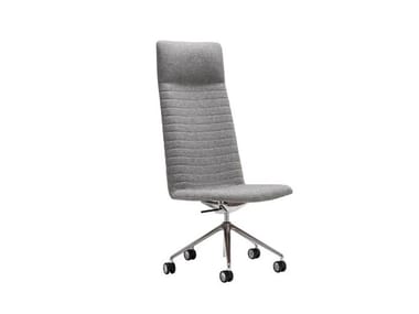 FLEX EXECUTIVE SI1858 - High-back executive chair with 5-spoke base by Andreu World