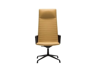 FLEX EXECUTIVE SO1846 - High-back swivel executive chair with 4-spoke base by Andreu World