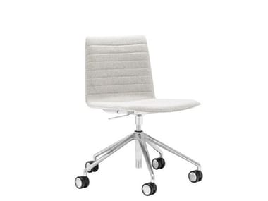 FLEX HIGH BACK SI1656 - Upholstered office chair with 5-Spoke base by Andreu World