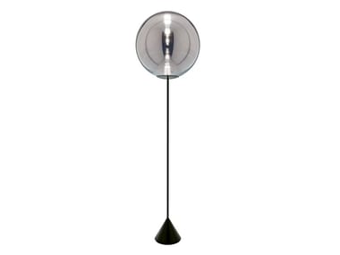 GLOBE CONE - LED polycarbonate floor lamp by Tom Dixon