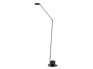 DAPHINE - LED adjustable metal floor lamp with dimmer by Lumina