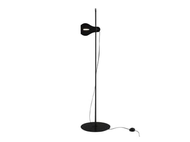 ANNE - LED height-adjustable steel floor lamp by Ligne Roset