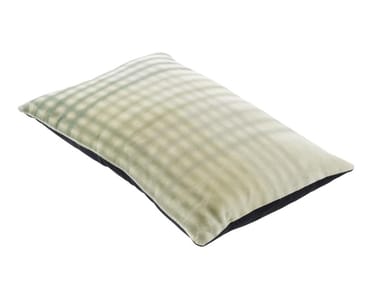 FLOU - Motif rectangular velvet cushion by Ligne Roset