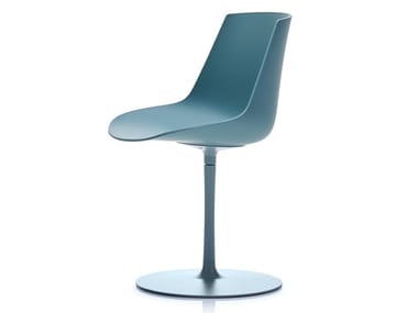 FLOW COLOR - Swivel polycarbonate chair by MDF Italia