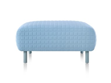 COLOURFORM - Upholstered fabric footstool by Herman Miller