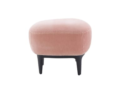 SOUFFLOT - Upholstered fabric footstool by Ligne Roset