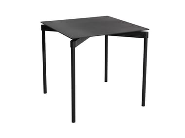 FROMME - Square powder coated aluminium table by Petite Friture