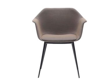 GALA SO0720 - Upholstered fabric chair with armrests by Andreu World