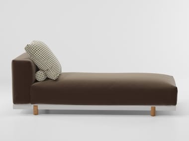 MOLO - Upholstered fabric Garden daybed by Kettal
