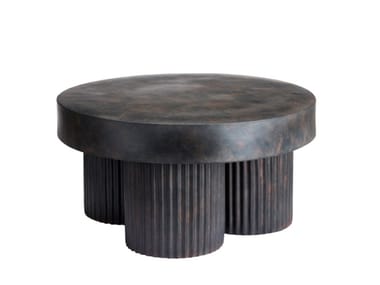 GEAR - Low round fiber cement coffee table by NORR11