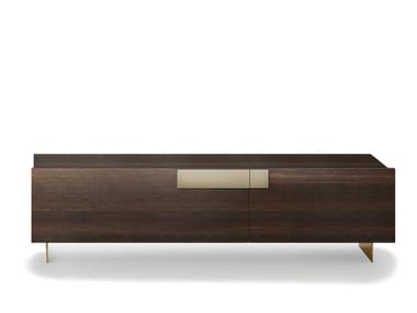 GINEVRA - Wooden sideboard with flap doors by Pianca