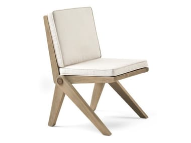 GLADE - Chair in solid american sassafras wood by Fratelli Boffi
