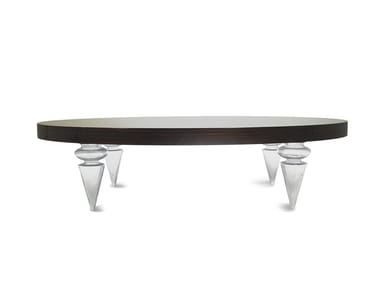 GRAN CANAL SPECIAL - Round wooden coffee table by Reflex