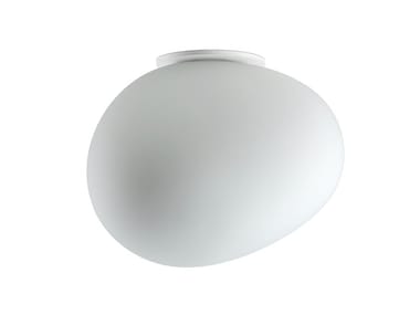 Gregg - LED polyethylene outdoor ceiling lamp by Foscarini