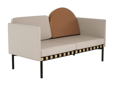 GRID - Fabric small sofa by Petite Friture