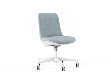 FIOR DI LOTO - Office chair with 5-Spoke base and Baydur® backrest cover by Frezza