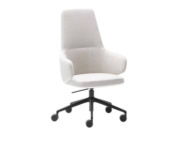 BINAR EXECUTIVE - Height-adjustable fabric office chair with castors by Inclass