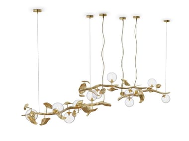 HERA - Brass pendant lamp by Boca do Lobo