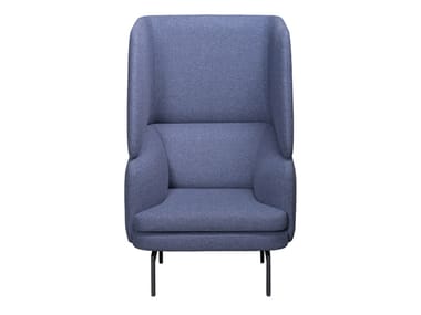 GABO - High-back fabric armchair by Casala