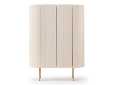 Roma - Wooden Highboard With Doors by Turri – TRDST
