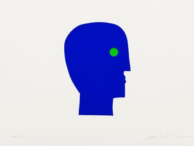 I VOLTI, QUATTRO - Paper Silkscreen by Danese Milano