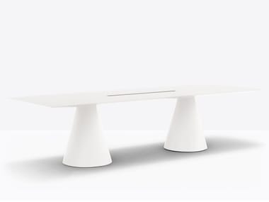 IKON TABLE IKT_CC - Rectangular polyethylene table by Pedrali