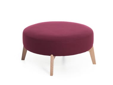 ISOLA 65/90 - Round fabric pouf by Very Wood